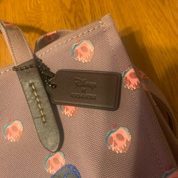 Coach Snow White Tote - Purple and Pink new with tags - Picture 5 of 12